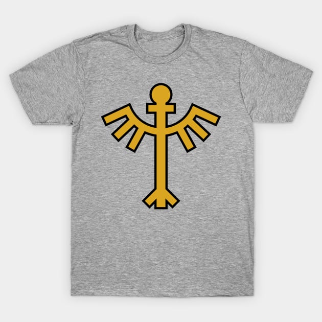 Human kingdom emblem T-Shirt by CountZero